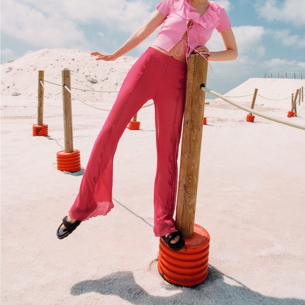 ZARA PLEATED PANTS